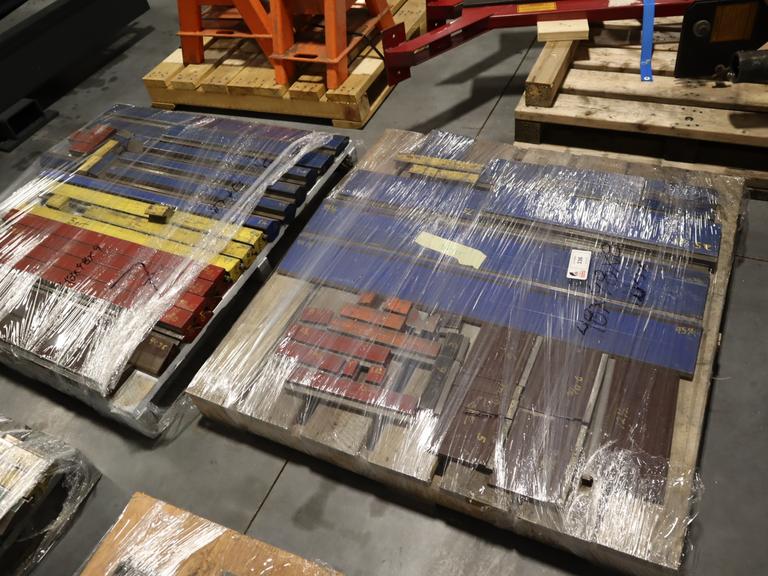 American Style Press Brake Dies (2) Pallets Various Length & Shapes