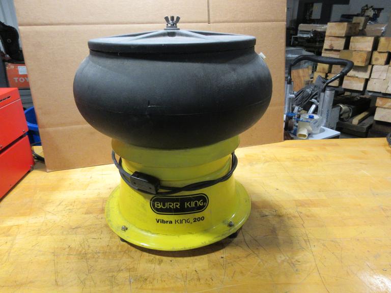 Burr King Vibra King 200; Benchtop Vibratory Bowl