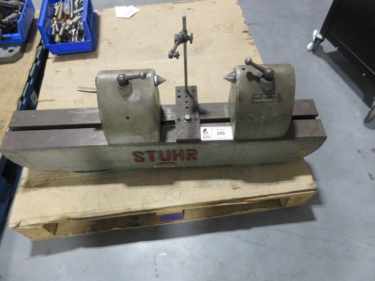 Stuhr Heavy Duty Bench Centers, 6" Height To Center, Approx 26" Between Centers