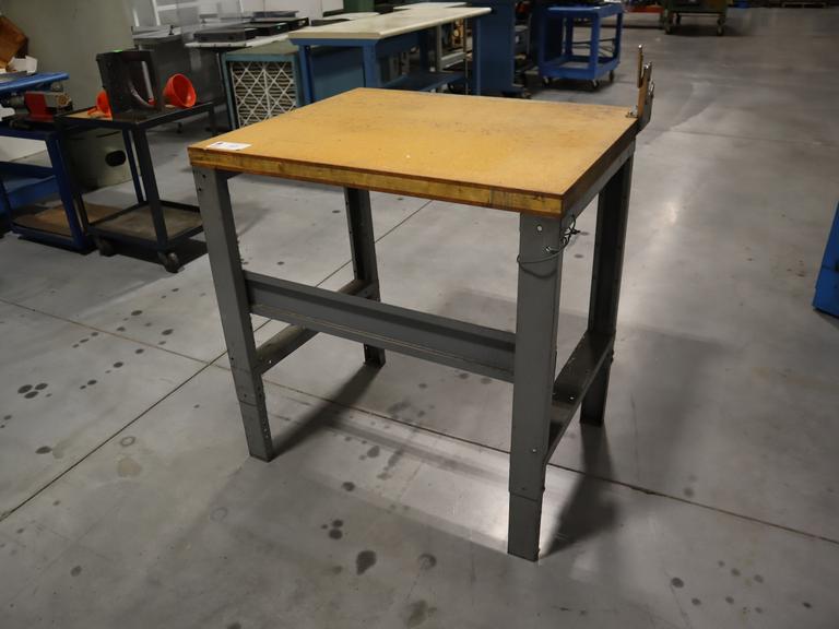 Wood Top Table