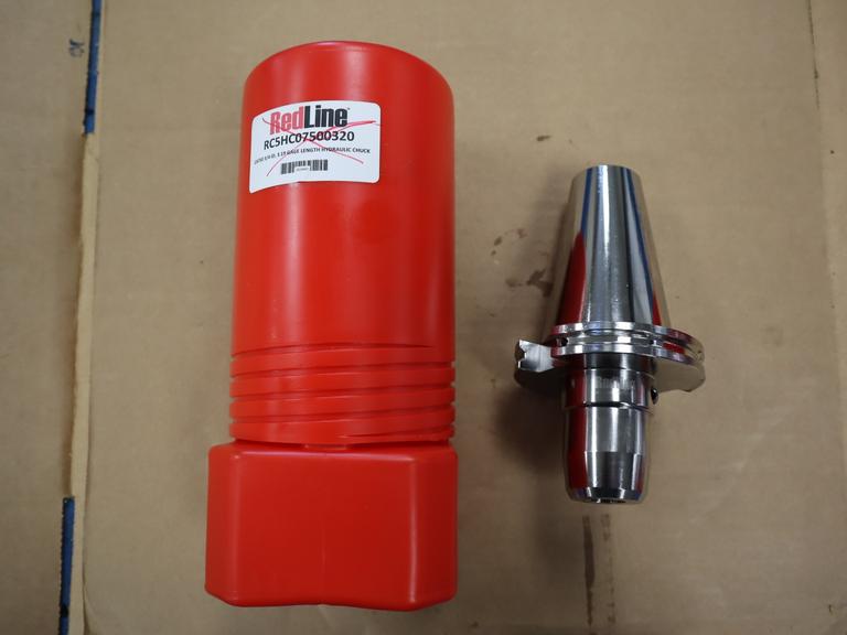 Redline RC5HC07500320 CAT50 .7500 Bore Dia, Hydraulic Chuck, 3.19 Gage Length.