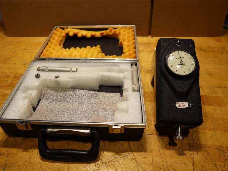 AccuForce 50 Dial Force Gage With Case & Accessories