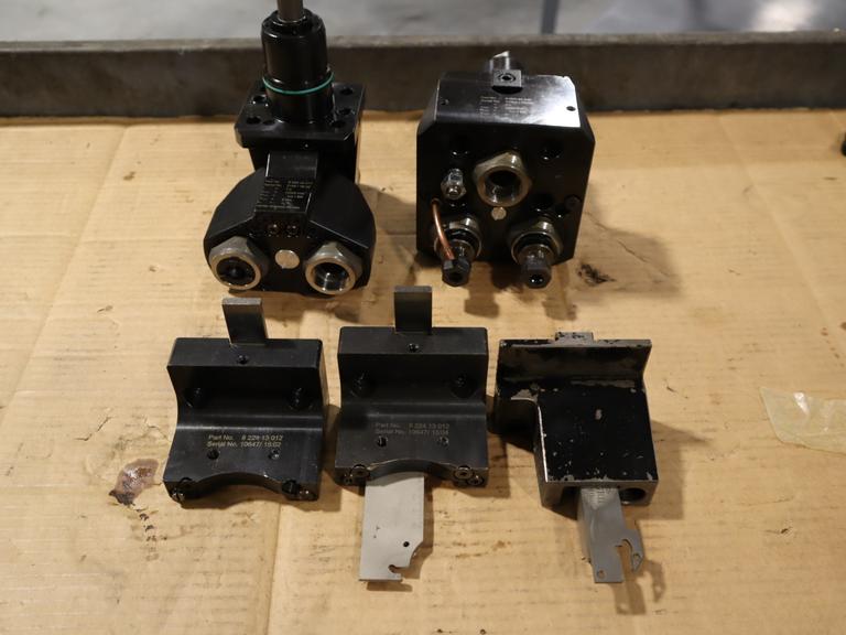 Heimatec Axial Straight & Radial Angled DIN 1809 & (3) Static Groove Toolholders