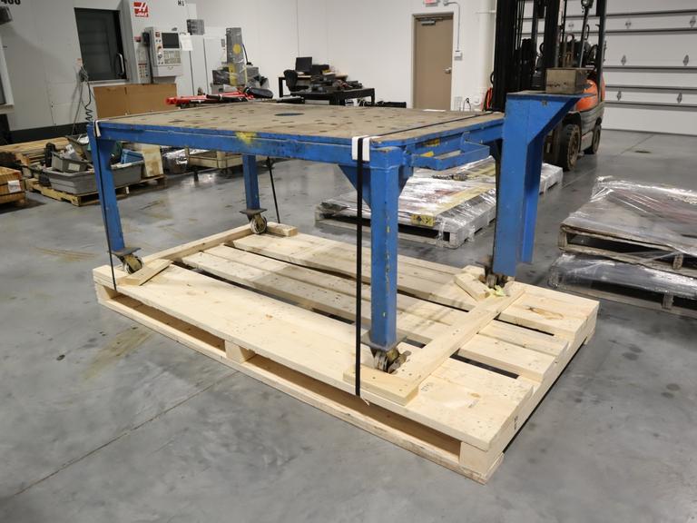 Heavy-Duty Rolling Welding Work Bench