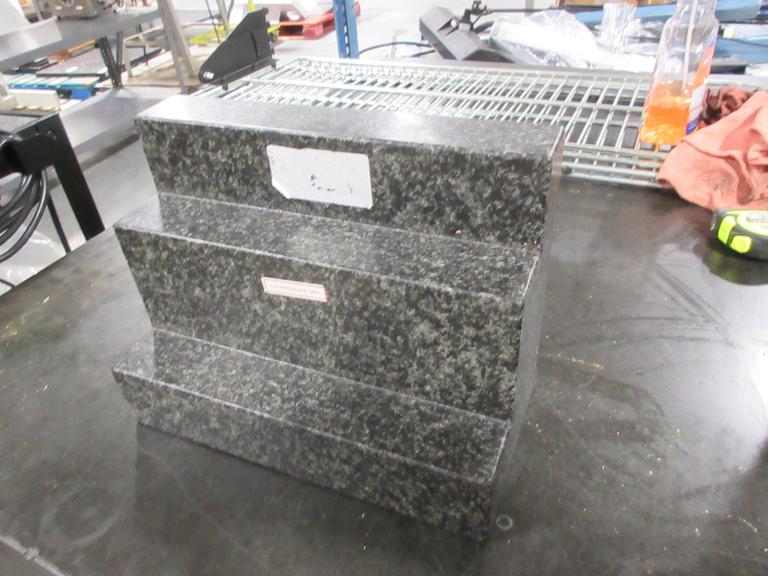 Black Granite 3-Step Plate