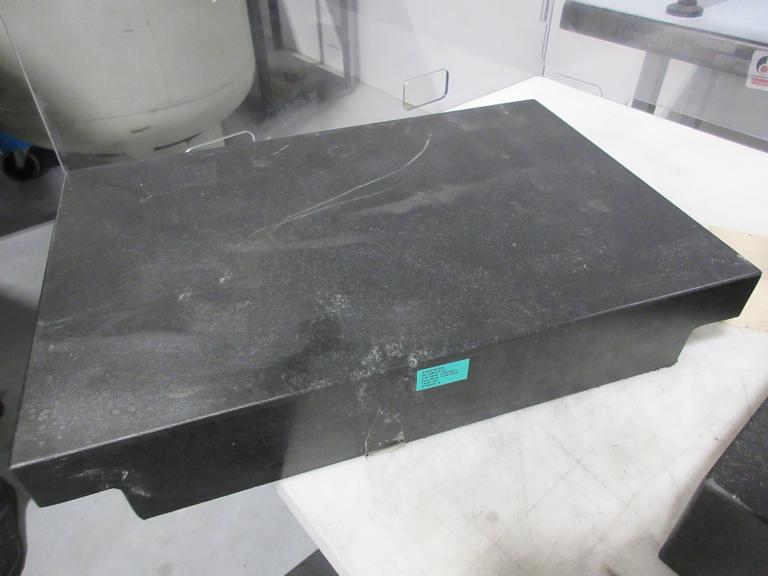 Black Granite Surface Plate "Grade B" 18" x 12" 2-Lip