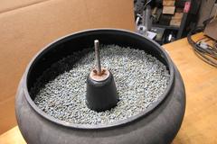 Burr King Vibra King 200; Benchtop Vibratory Bowl