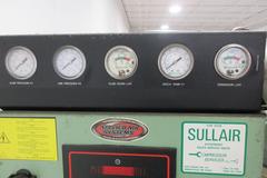Sullair LS100-25H AC 25HP Rotary Screw Air Compressor With 120 Gal Tank