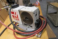 Haas HRT-160 Brush Programmable Rotary Table On Fixture Plate