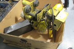 Yale Hoist Motor Driven Trolley, 1-Speed Powered, 3 ton Load, Fits Beam Flange Width: 4 to 6-1/4 in. Chain Catcher