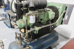 Sullair LS100-25H AC 25HP Rotary Screw Air Compressor With 120 Gal Tank