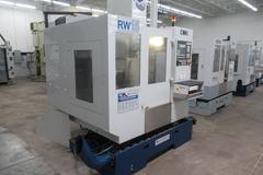 Milltronics RW-15 CNC Vertical Machining Center,  25" x 15" x 20.5". Series D, Milltronics 8200 Control, 16 ATC, 8K RPM, Chip Auger