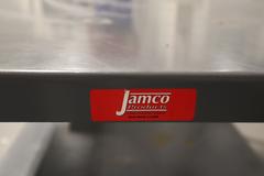 Jamco 2 Shelf Rolling Metal Work Table with Foot Brake
