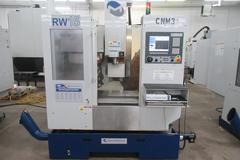 Milltronics RW-15 CNC Vertical Machining Center, 25" x 15" x 20.5". Series D, Milltronics 8200 Control, 16 ATC, 8K RPM, Probing, Chip Auger