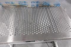 Terra Universal Stainless Steel Table Perforated, Cleanroom 