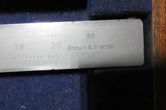 Brown & Sharpe 39" #570 Vernier Caliper In Case