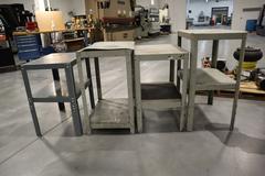 Machine Table Steel 2-Shelf (4)