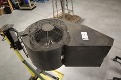 Dayton 3EA59 Direct-Drive Blower On Portable Stand