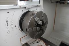 Milltronics ML-20 CNC Lathe, Centurion 6T CNC Control, 8 Position Turret, 6-Jaw Chuck, Coolant System, Enclosure