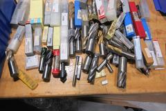 Endmills Carbide & HSS; Assorted, Square, Ball, Radius, Roughers