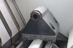 Haas ST-55 CNC Lathe Turning Center, 12.5" Hole, 12 Station Turret, Tailstock, (2) 26" Chucks, 1,000 PSI Coolant - NEW 2023 - LIKE NEW ONLY 10 Spindle Hours!