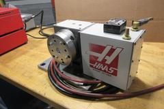 Haas HRT-160 Brush Programmable Rotary Table On Fixture Plate
