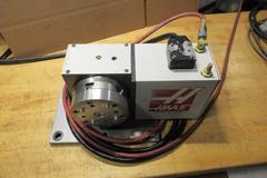 Haas HRT-160 Brush Programmable Rotary Table On Fixture Plate