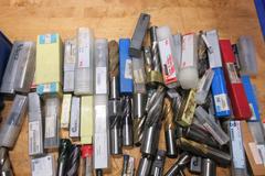 Endmills Carbide & HSS; Assorted, Square, Ball, Radius, Roughers
