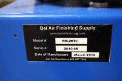 Bel-Air Finishing FM 2010 Vibratory Bowl with Flow Through