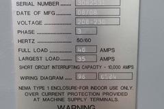 Haas SL-20 CNC Turning Center, Programmable Tailstock, Tool Presetter, Parts Catcher, Chip Auger, 8" Chuck