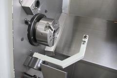 Haas SL-20 CNC Turning Center, Programmable Tailstock, Tool Presetter, Parts Catcher, Chip Auger, 8" Chuck