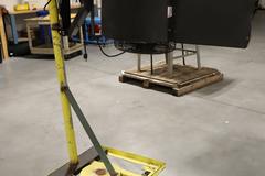 Dayton 3EA59 Direct-Drive Blower On Portable Stand