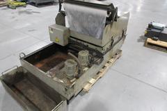 Surface Grinder Coolant Separator Tank Paper Filtration, With Cleaning & Cooling Pumps