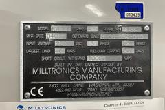 Milltronics RW-14 CNC Vertical Machining Center, 24" X 14" X 20.5", CT 40 Taper, Series A, 8K RPM, Milltronics 8200 CNC Control