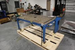 Heavy-Duty Rolling Welding Work Bench