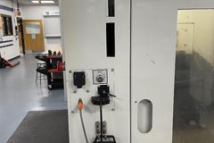 Milltronics RW-15 CNC Vertical Machining Center,  25" x 15" x 20.5". Series D, Milltronics 8200 Control, 16 ATC, 8K RPM, Probing, Chip Auger