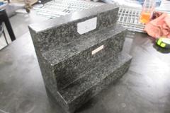 Black Granite 3-Step Plate