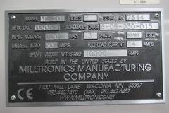 Milltronics ML-20 CNC Lathe, Centurion 6T CNC Control, 8 Position Turret, 6-Jaw Chuck, Coolant System, Enclosure