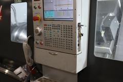 Haas ST-55 CNC Lathe Turning Center, 12.5" Hole, 12 Station Turret, Tailstock, (2) 26" Chucks, 1,000 PSI Coolant - NEW 2023 - LIKE NEW ONLY 10 Spindle Hours!
