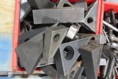 Bins Of Clamp Down Hardware (4), Risers, And More!!!