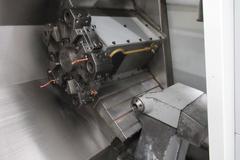 Haas SL-20 CNC Turning Center, Programmable Tailstock, Tool Presetter, Parts Catcher, Chip Auger, 8" Chuck