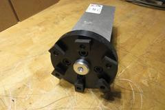 6 Slotted Rotary Faceplate With Aluminum Blank