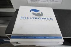 Milltronics RW-15 CNC Vertical Machining Center, 25" x 15" x 20.5". Series D, Milltronics 8200 Control, 16 ATC, 8K RPM, Probing, Chip Auger