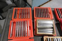6" Parallels Assorted Heights From 1/2"-1-5/8" Thickness 1/8, 1/4, 1/16