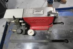 Haas 5000 Pneumatic Tail Stock, T-slotted Fixture Plate 