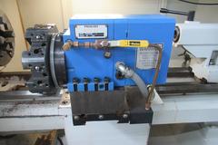 Milltronics ML-20 CNC Lathe, Centurion 6T CNC Control, 8 Position Turret, 6-Jaw Chuck, Coolant System, Enclosure