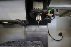 Haas VF-3YT CNC Vertical Machining Center, 40"x26"x25", CT40, 8,100 RPM, 2-Speed Gearbox, 40 Station ATC,  Probing, Thru Spindle Coolant