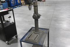 Jet Tools JDP-14M Drill Press; on Portable Metal Rolling Cart