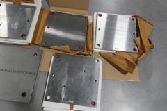 Jergins 14"x14"x3/4" (3) Fixture Plates With Jergins Ball-lock 20"x16"x3/4" (1)