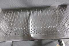 Terra Universal Stainless Steel Table Perforated, Cleanroom 